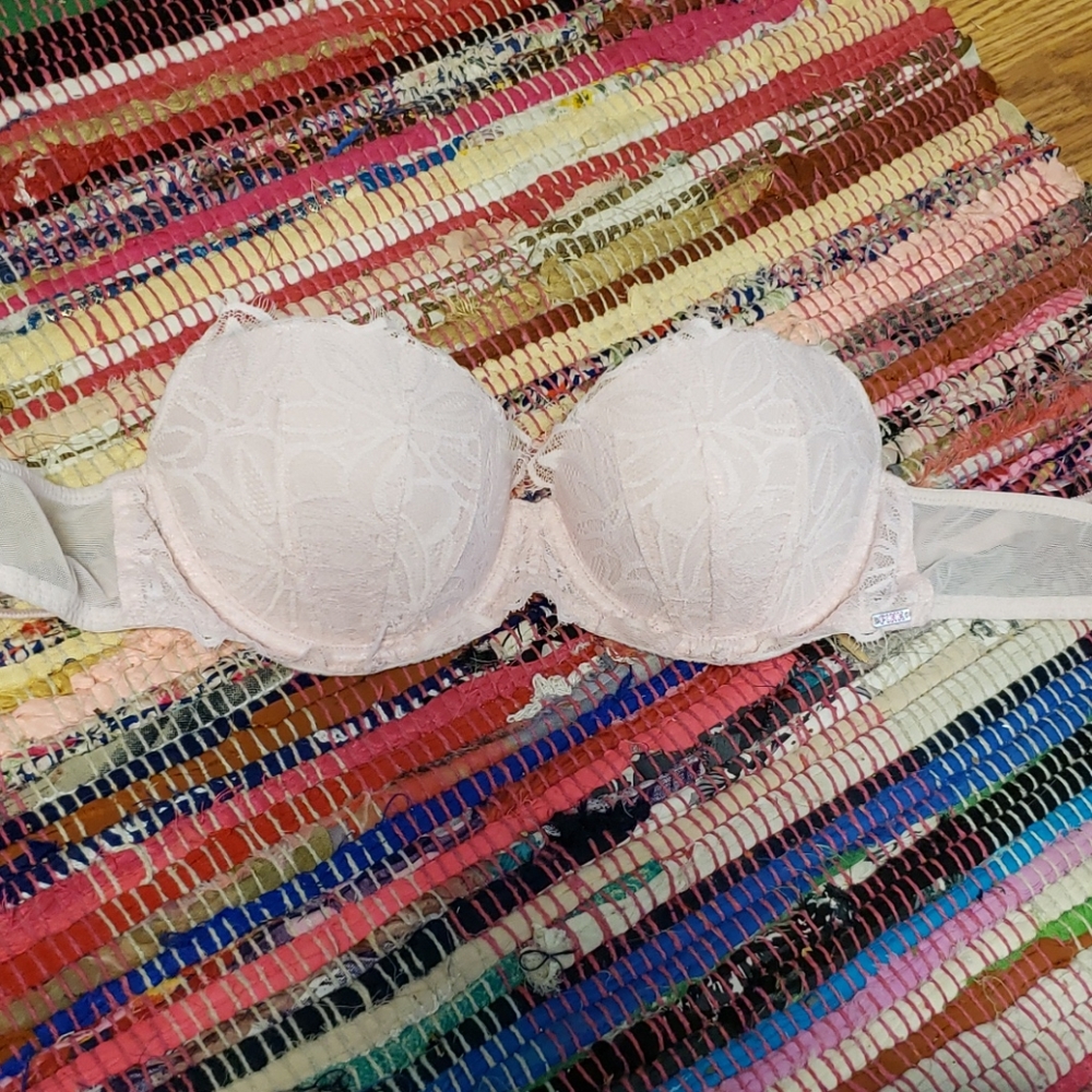 Pink bra